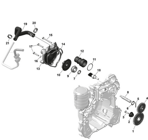 01- Rotax - Engine Cooling Schematic