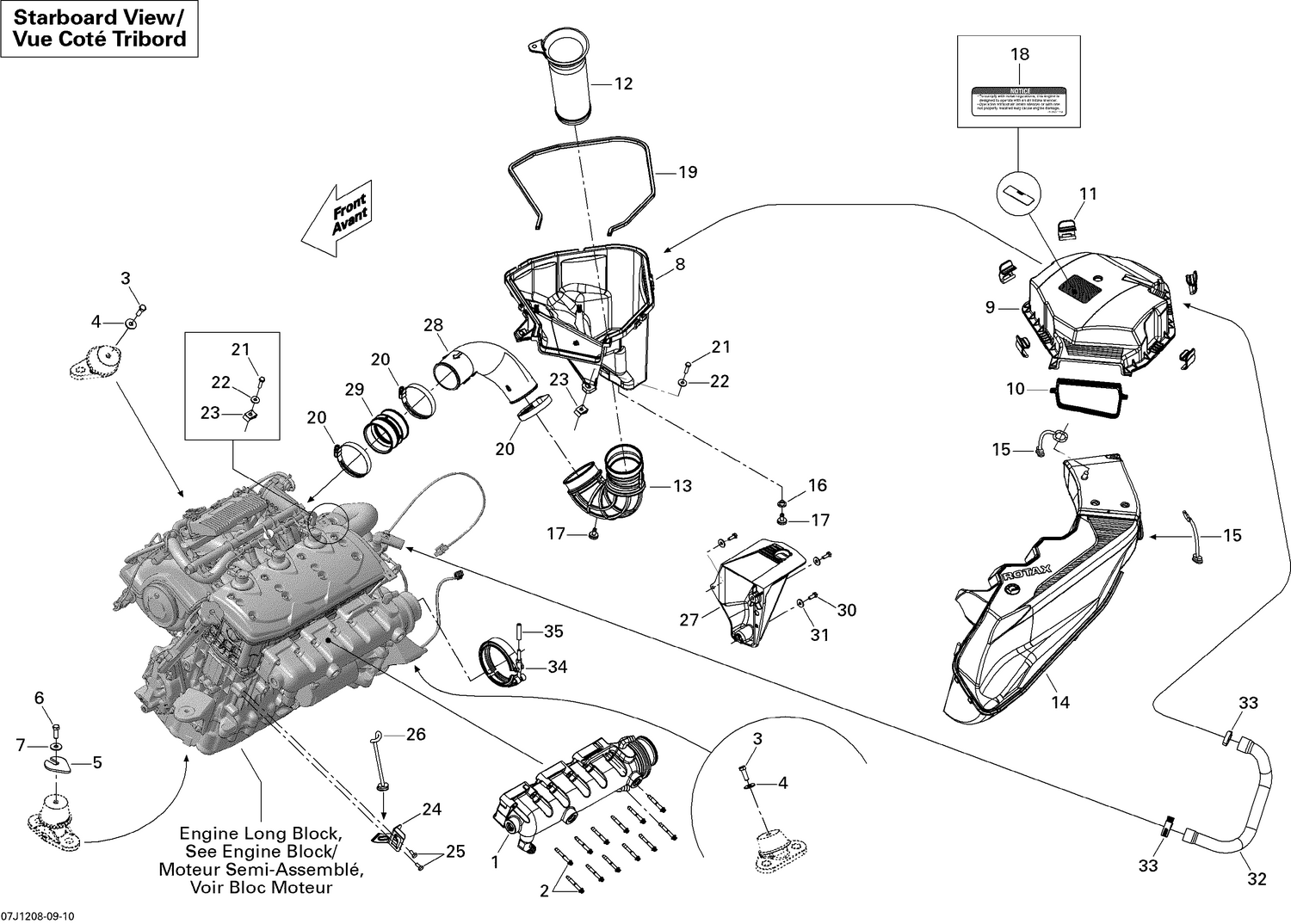 01- Engine And Air Intake Silencer
