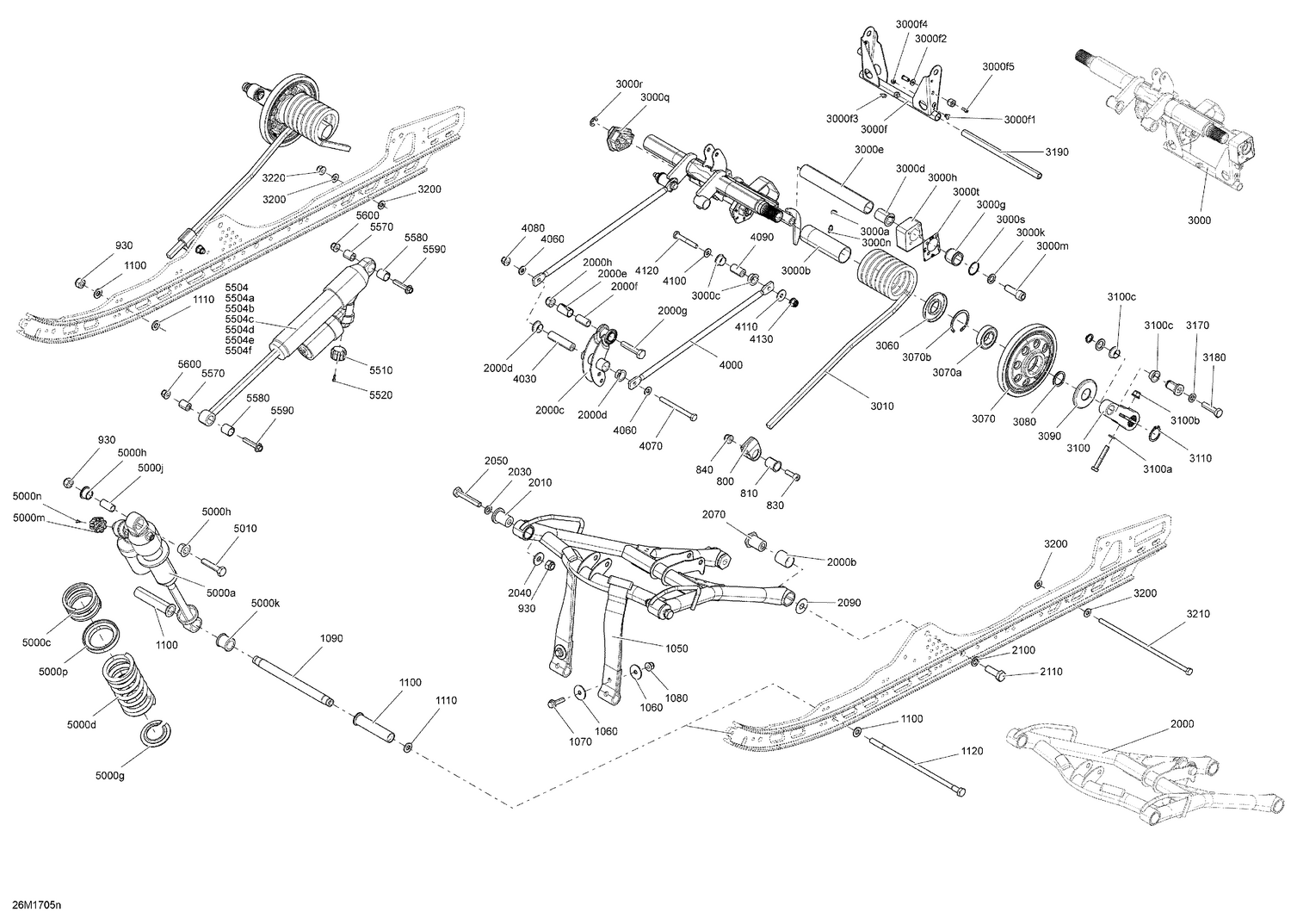 08- Rear Suspension - rMotion - Package Iron Dog - Superior
