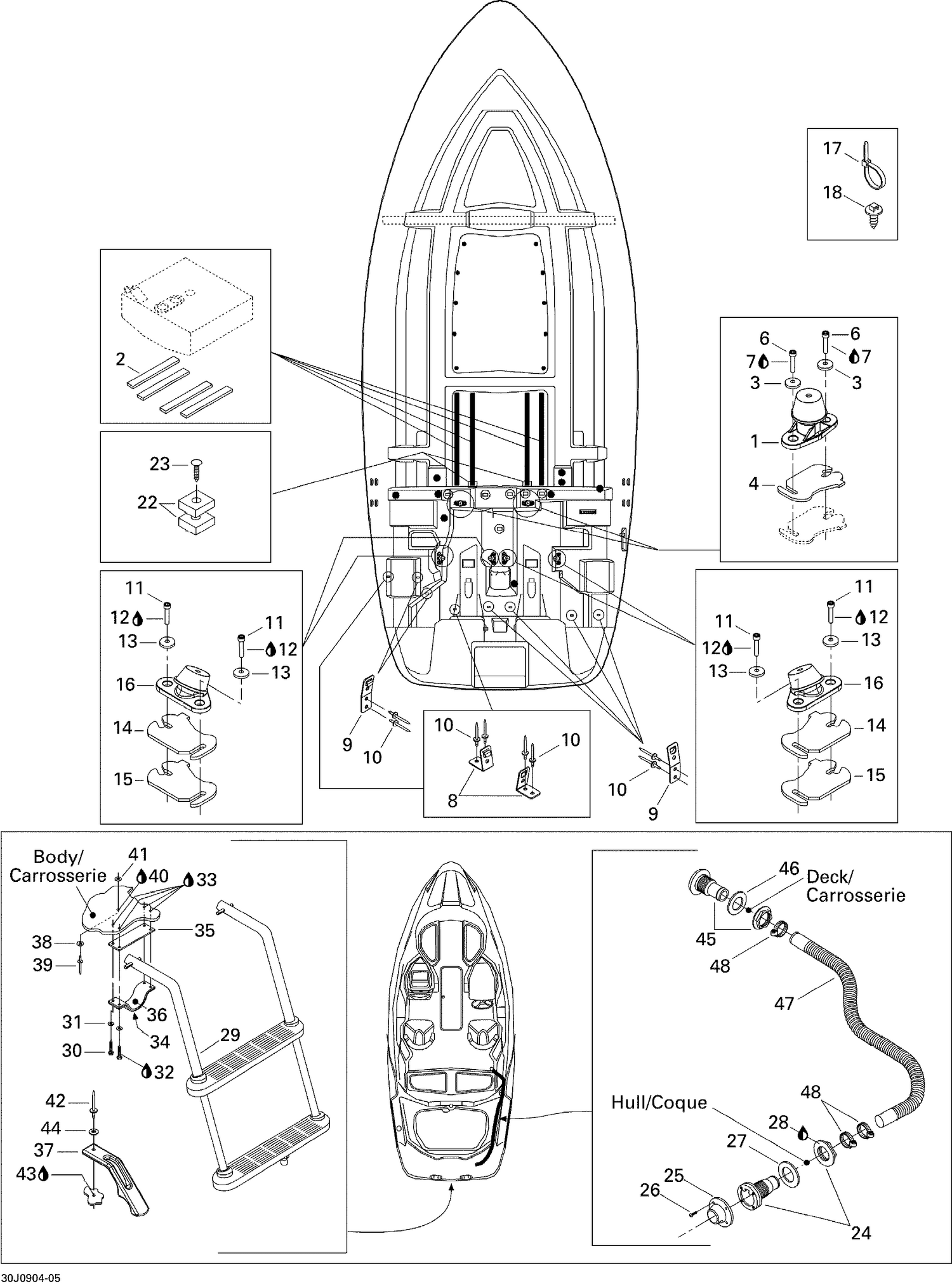 09- Lower Hull And Ladder
