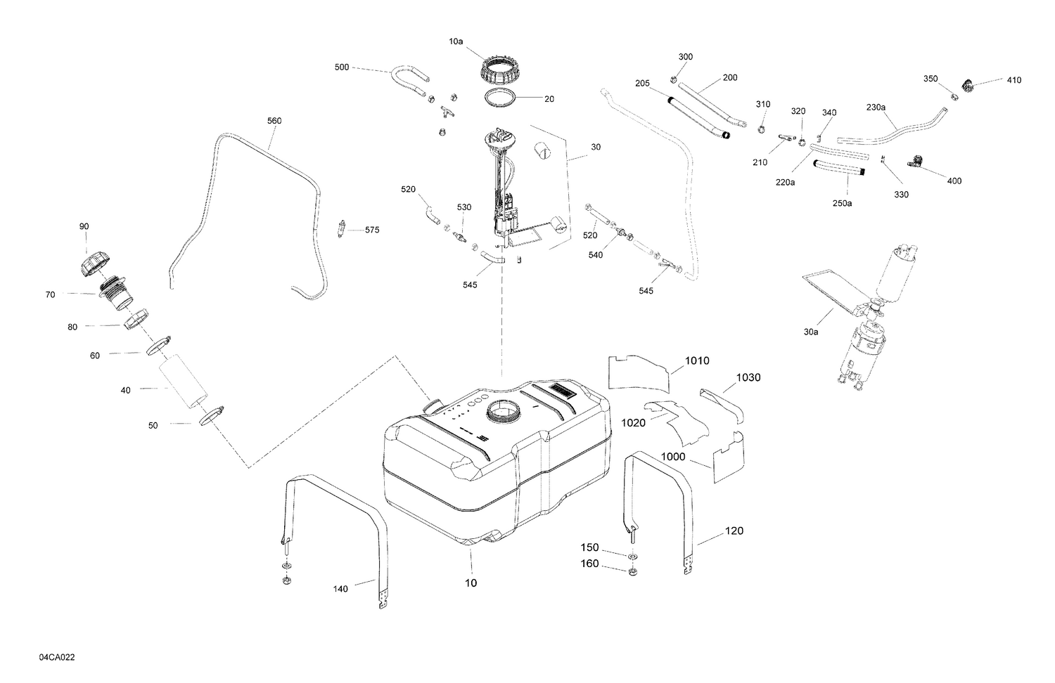 02- Engine - Fuel - NO EVAP System