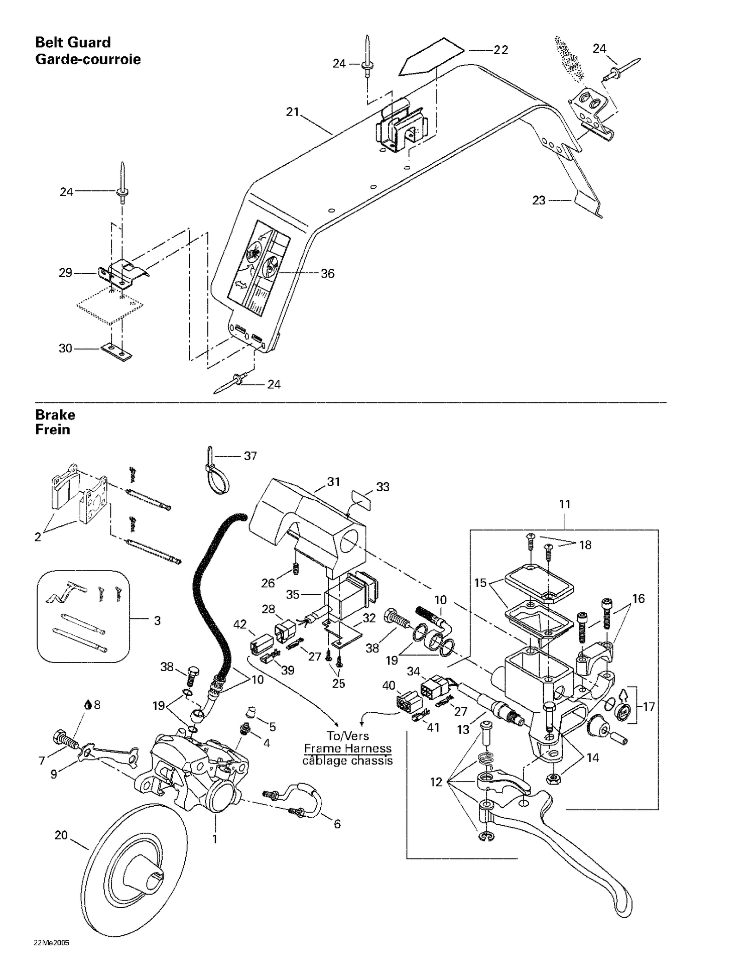 06- Hydraulic Brake And Belt Guard