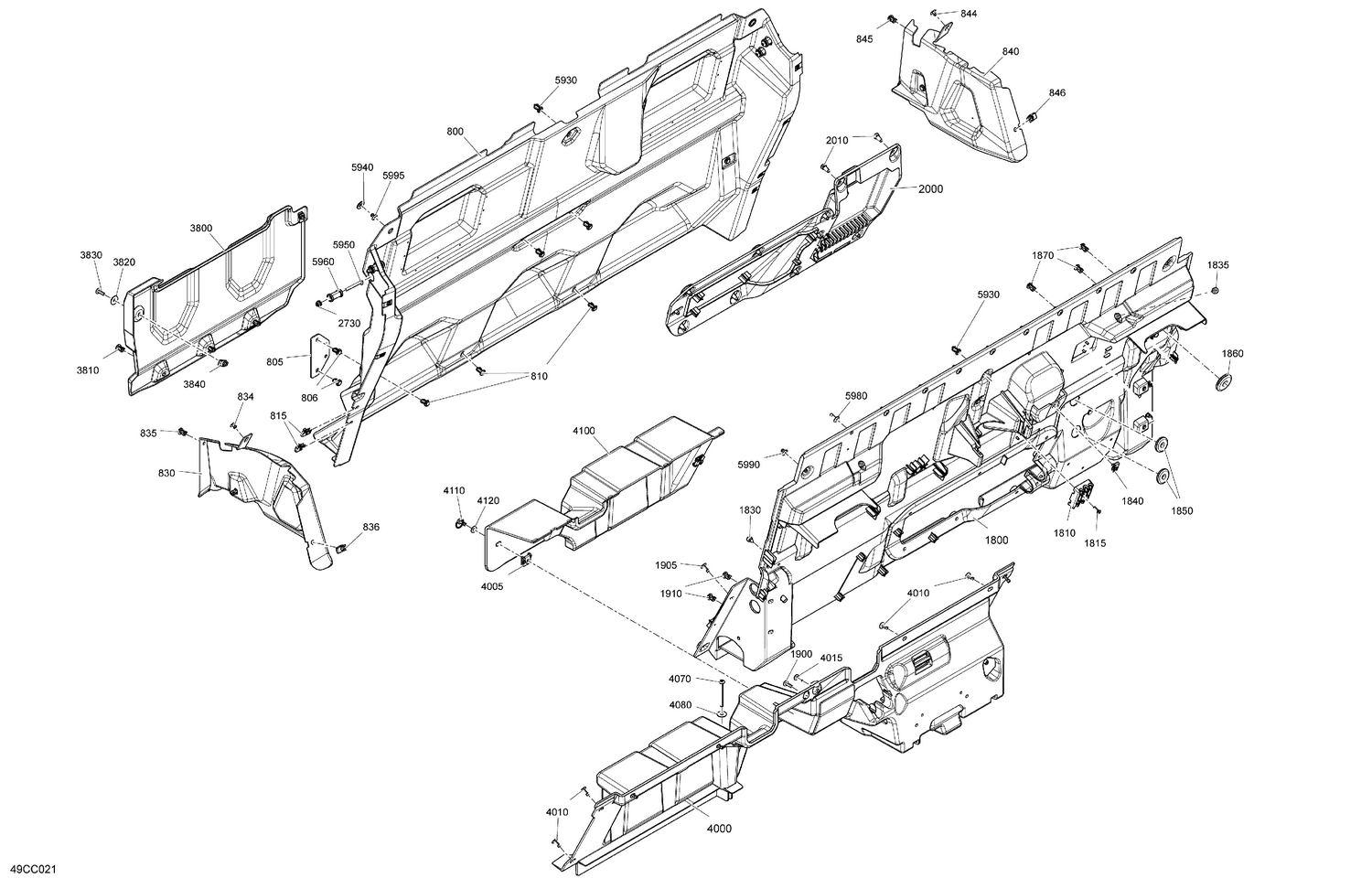 07- Cab Interior - Back Wall