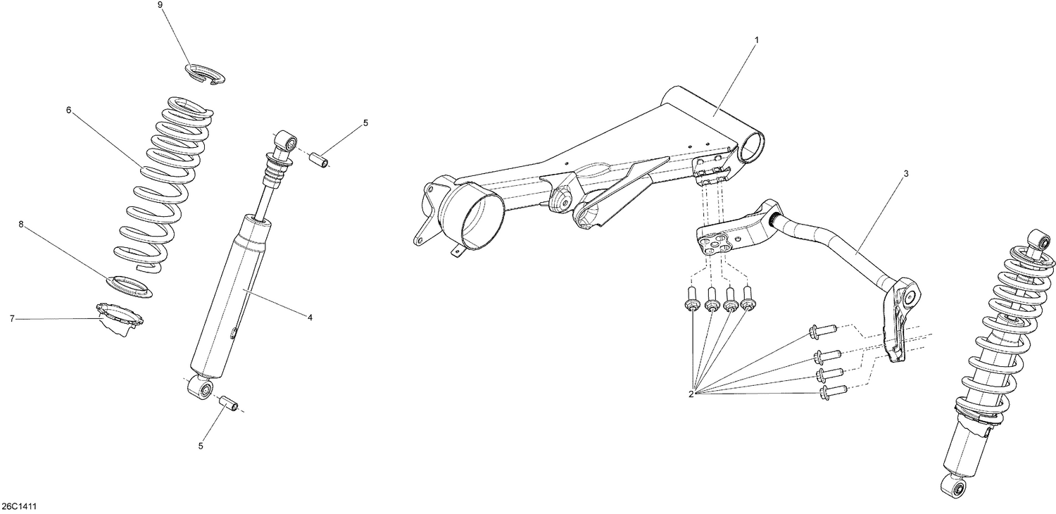08- Rear Suspension _26C1411