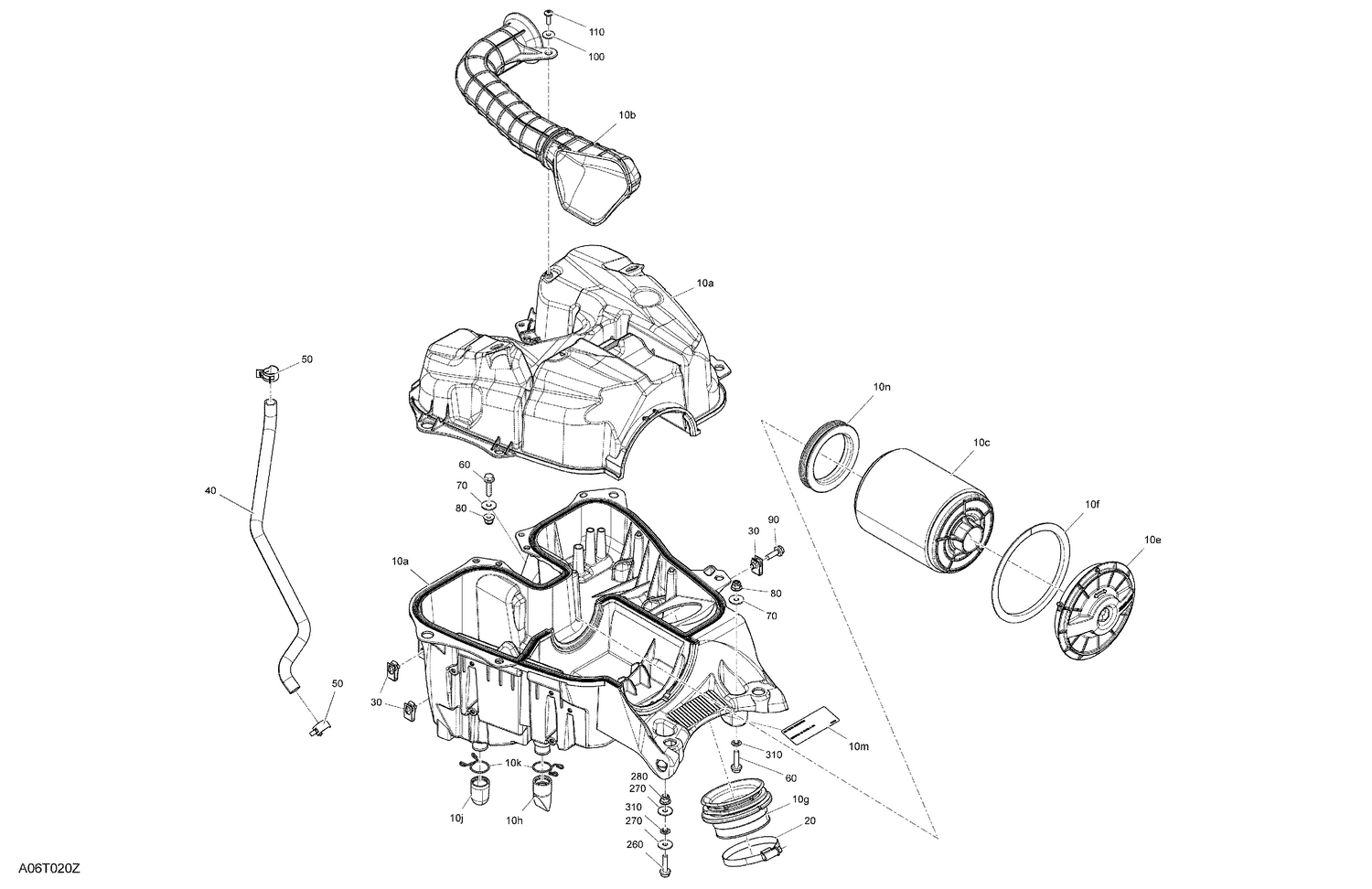 02- Engine - Air Intake - STD - DPS