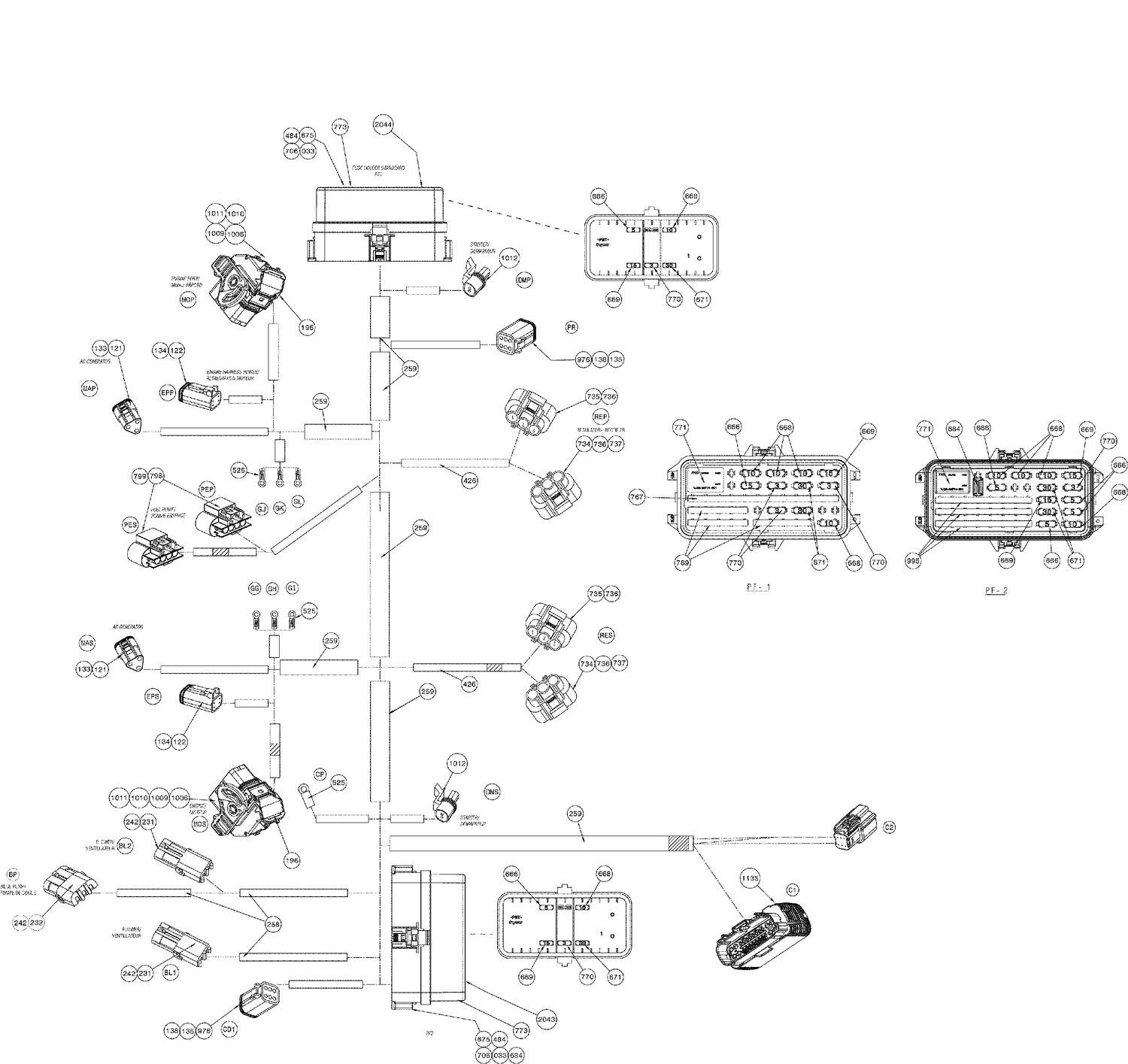 10- Electrical Harness Engine