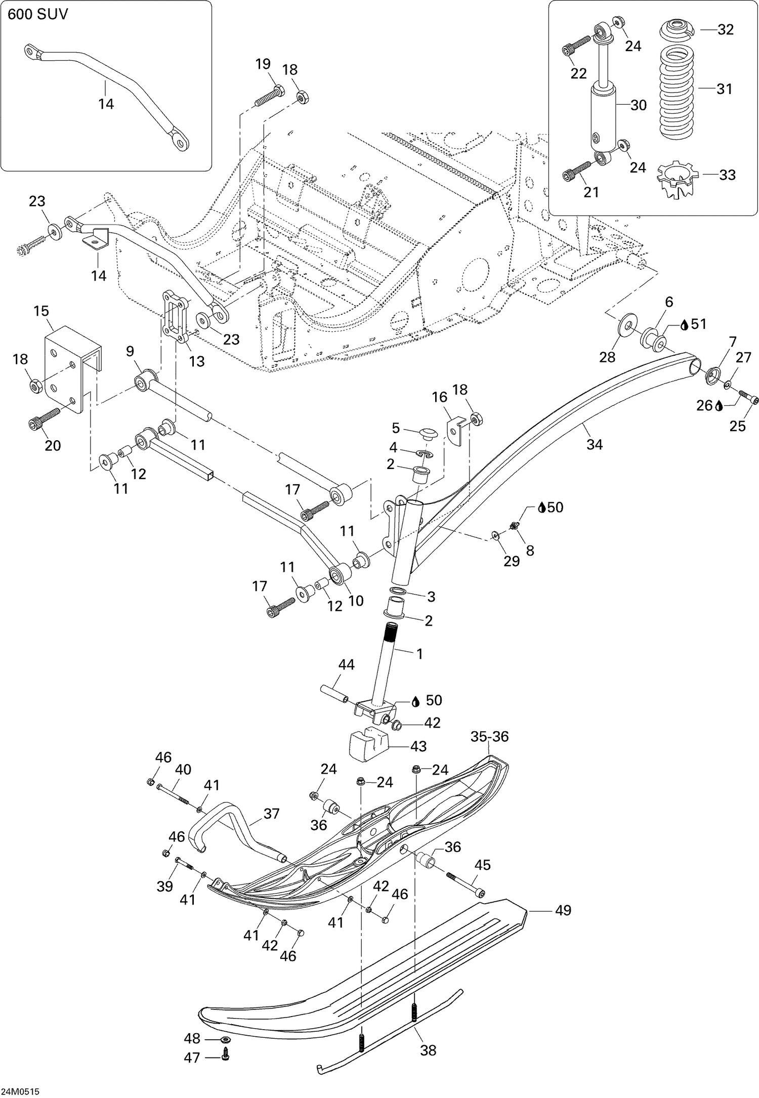 07- Front Suspension And Ski