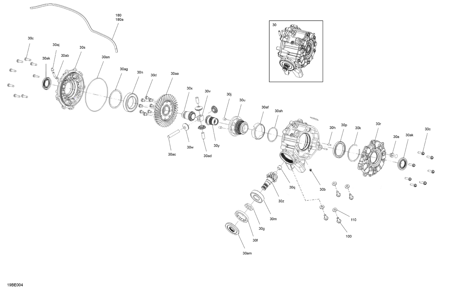 04- Drive - Front - Differential Parts