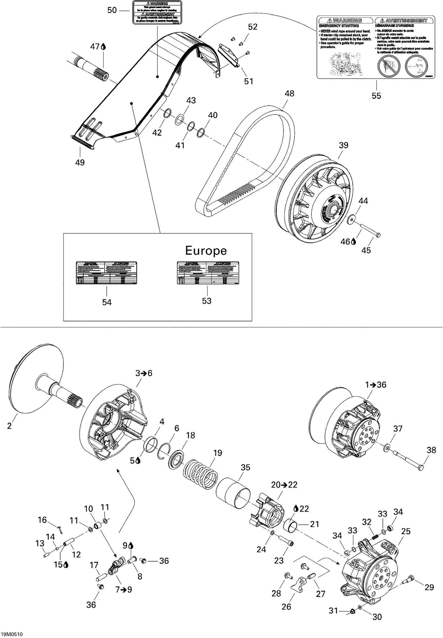 Assembly diagram