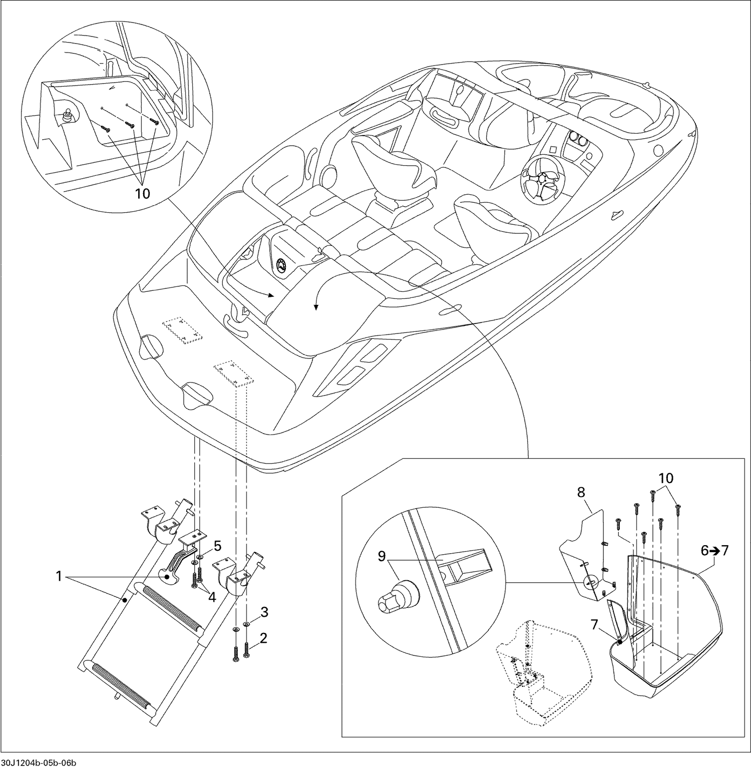 09- Lower Hull And Ladder