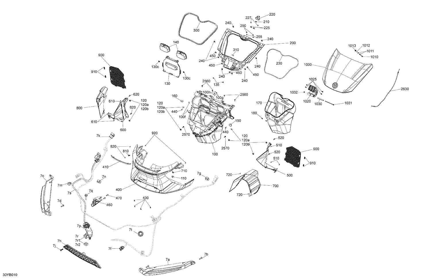 07- Body - Front Storage Tray