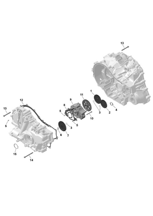 01- Rotax - Gearbox Oil Pump Schematic