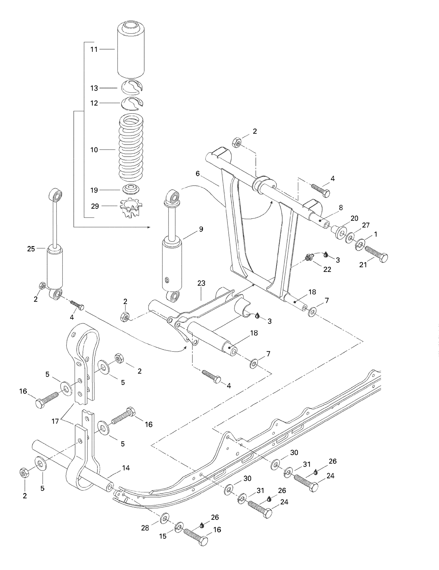 08- Front Arm, Rear Suspension