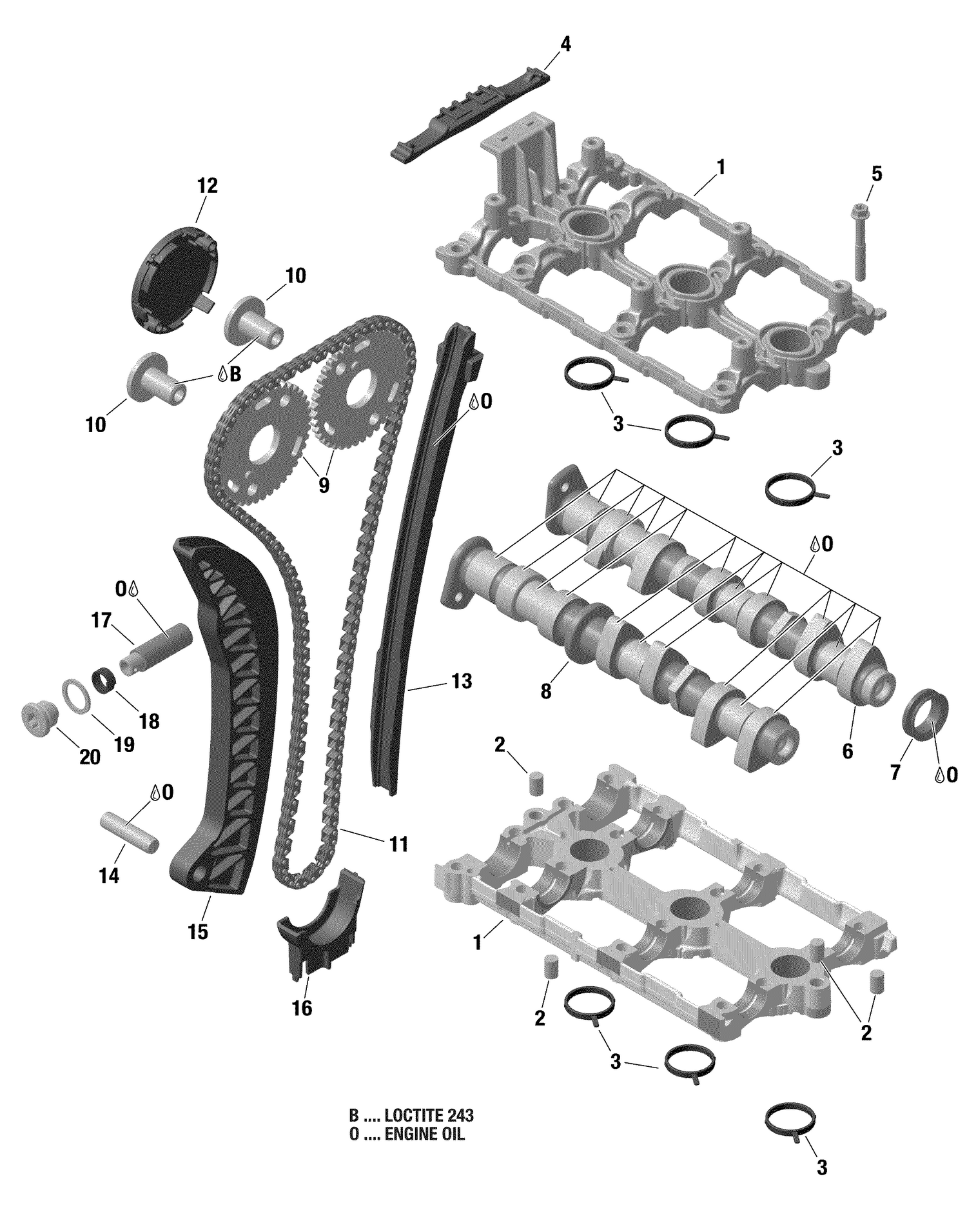 01- Valve Train 900 ACE