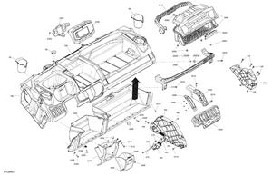 07- Cab Interior - Dashboard Schematic