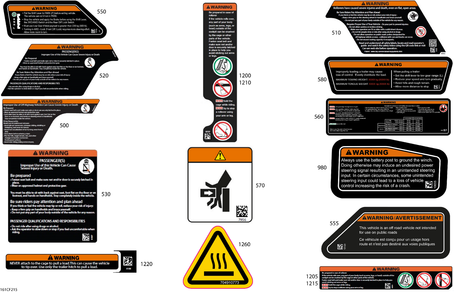 07- Body - Warning Decals