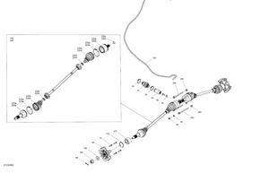04- Drive - Rear Section - Common Parts Schematic