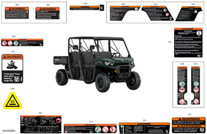 07- Body - Warning Decals Schematic