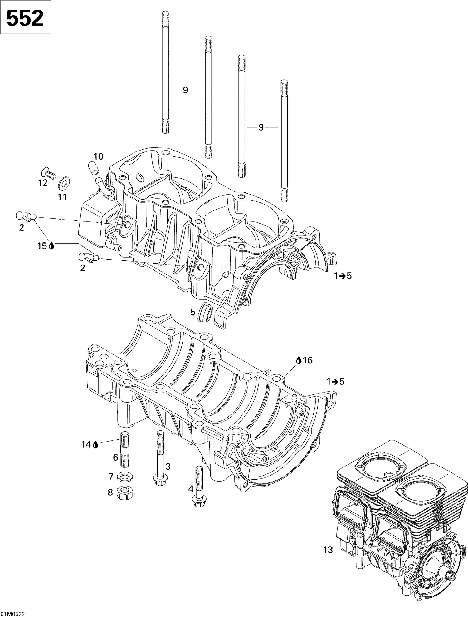 01- Crankcase