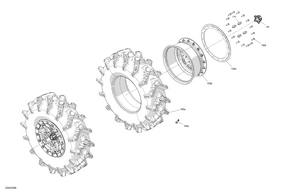 04- Drive - Rear Wheels - 72in Schematic