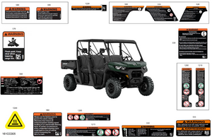 07- Body - Warning Decals Schematic
