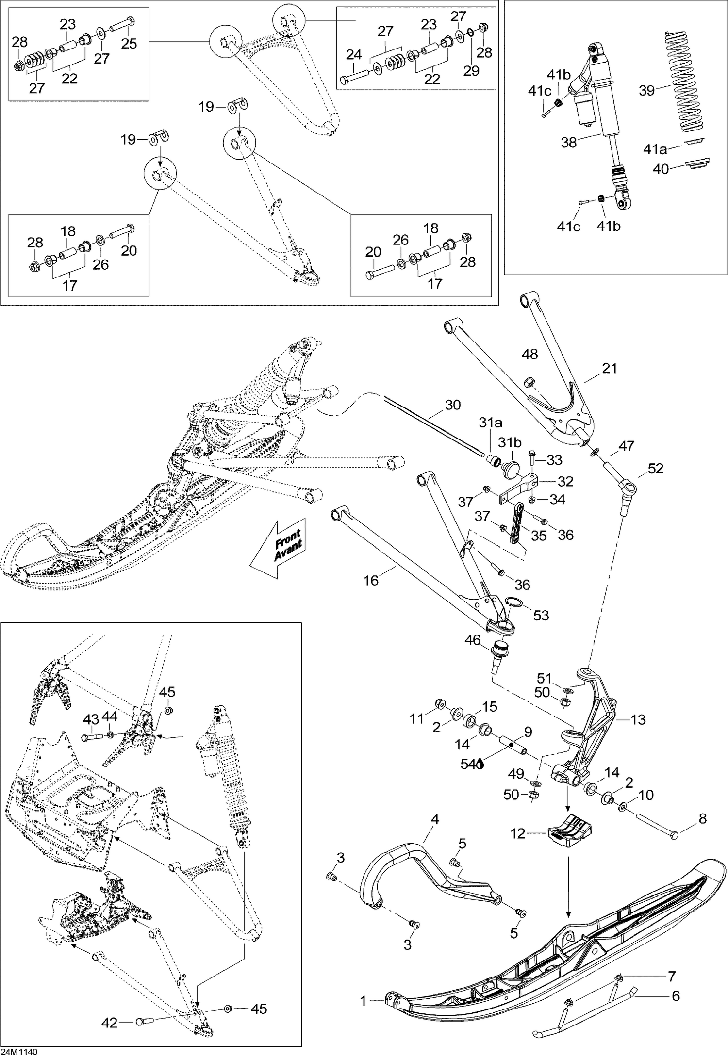 07- Front Suspension And Ski