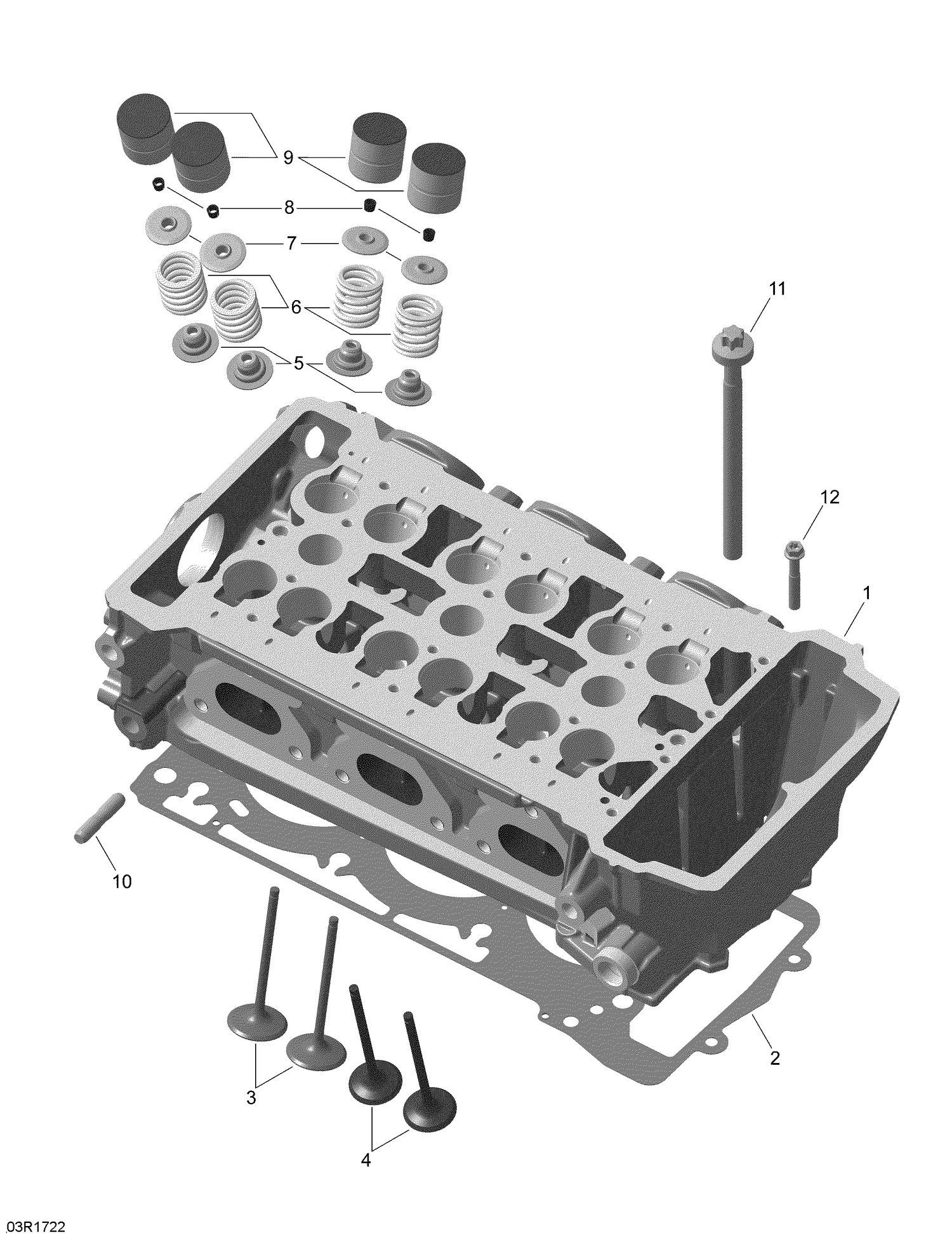 01- Cylinder Head - All Models