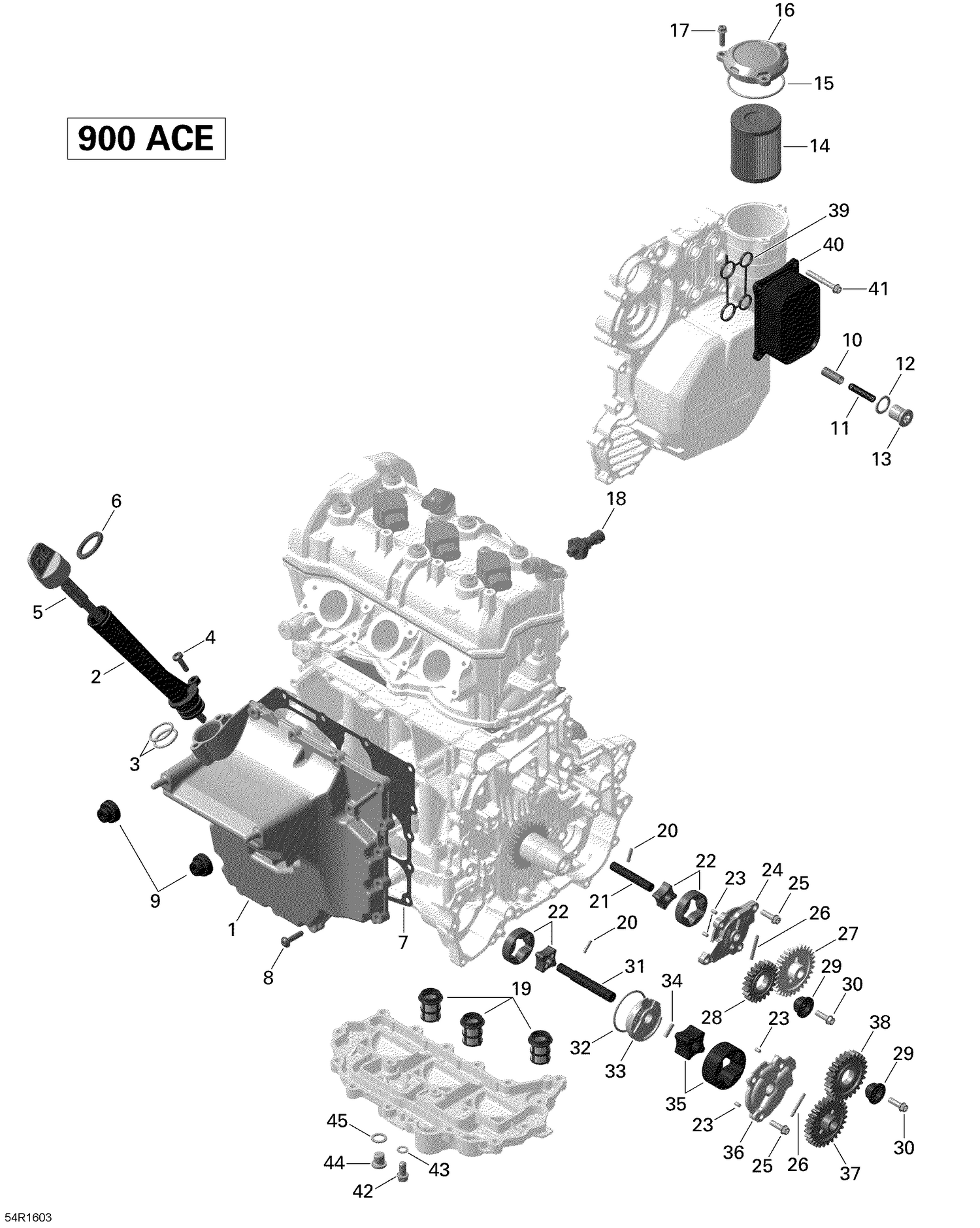 01- Engine Lubrication - 900 ACE