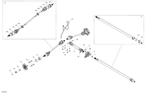 04- Drive - Front Section - Common Parts Schematic