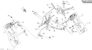 06- Front Brake Europe, International Schematic