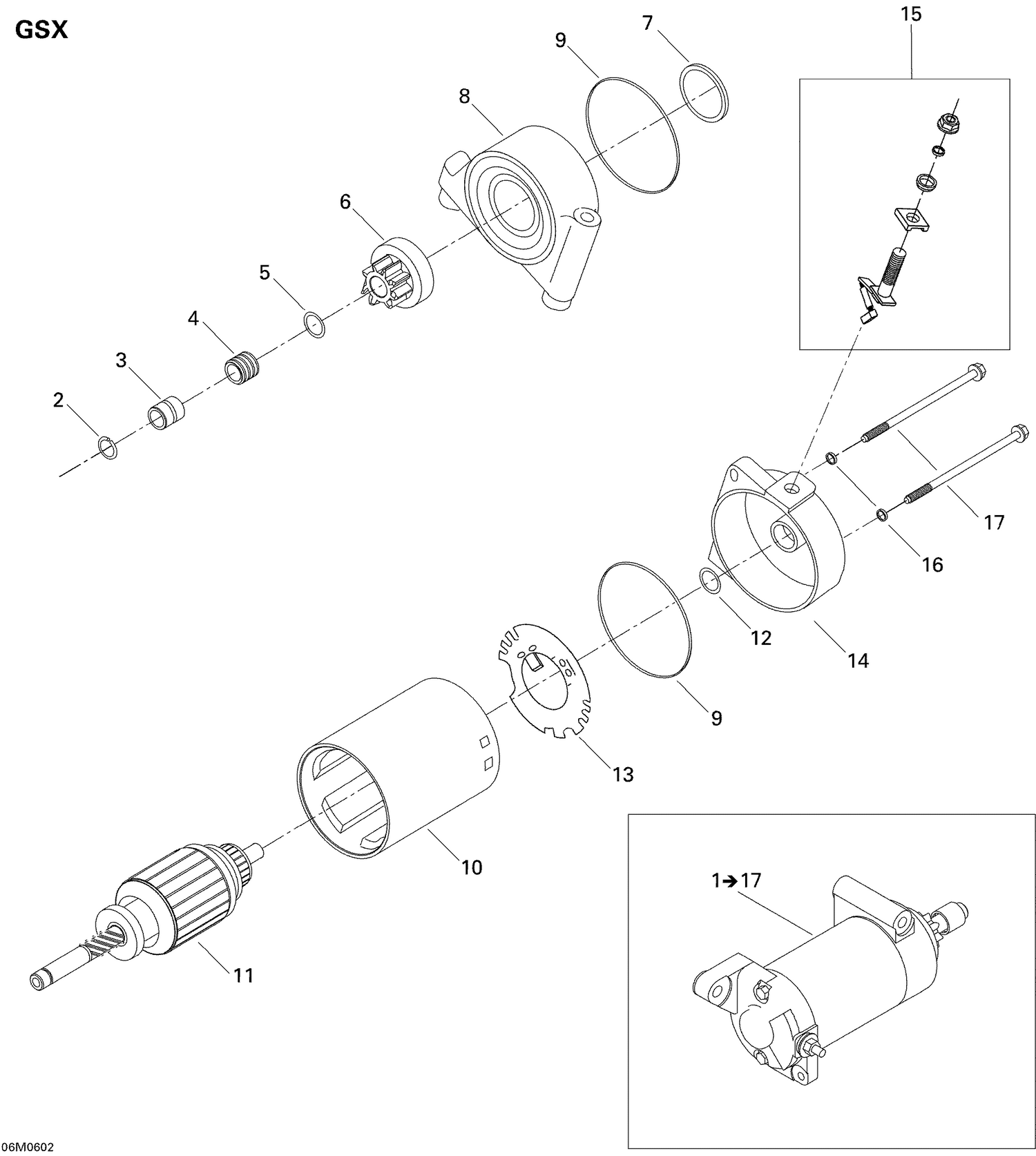 04- Electric Starter GSX 550F