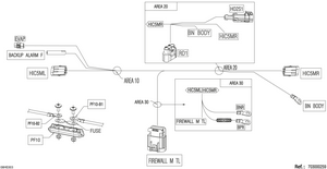 08- Electric - Junction Wiring Harness - 710007036 Schematic