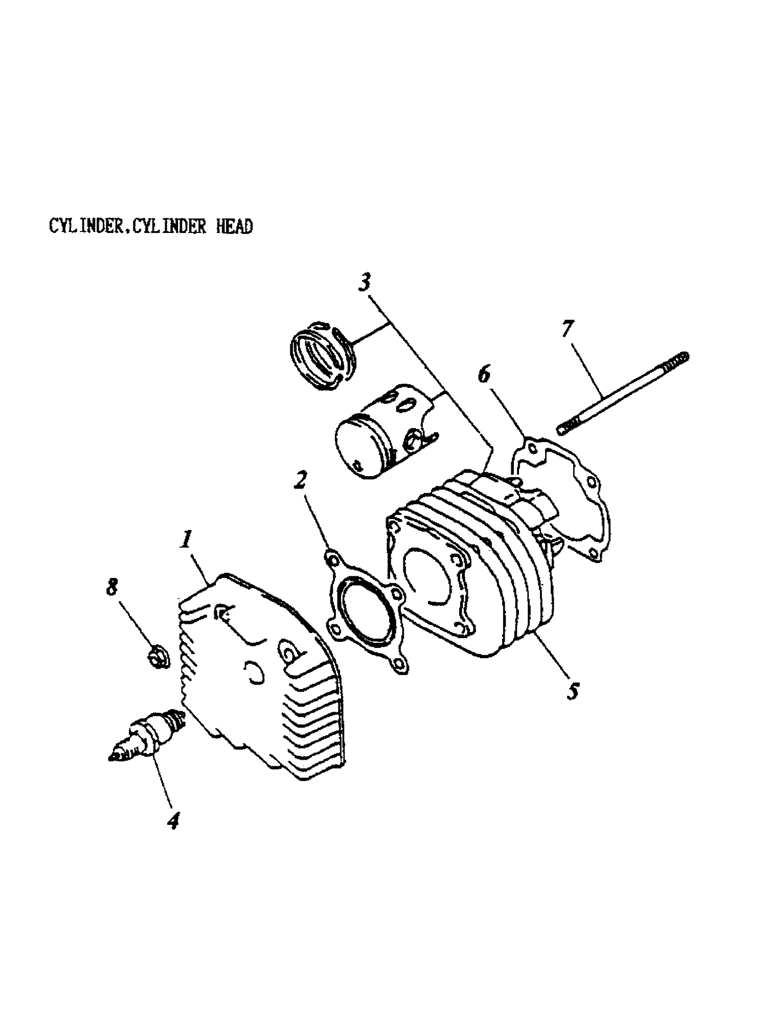 01- Cylinder, Cylinder Head