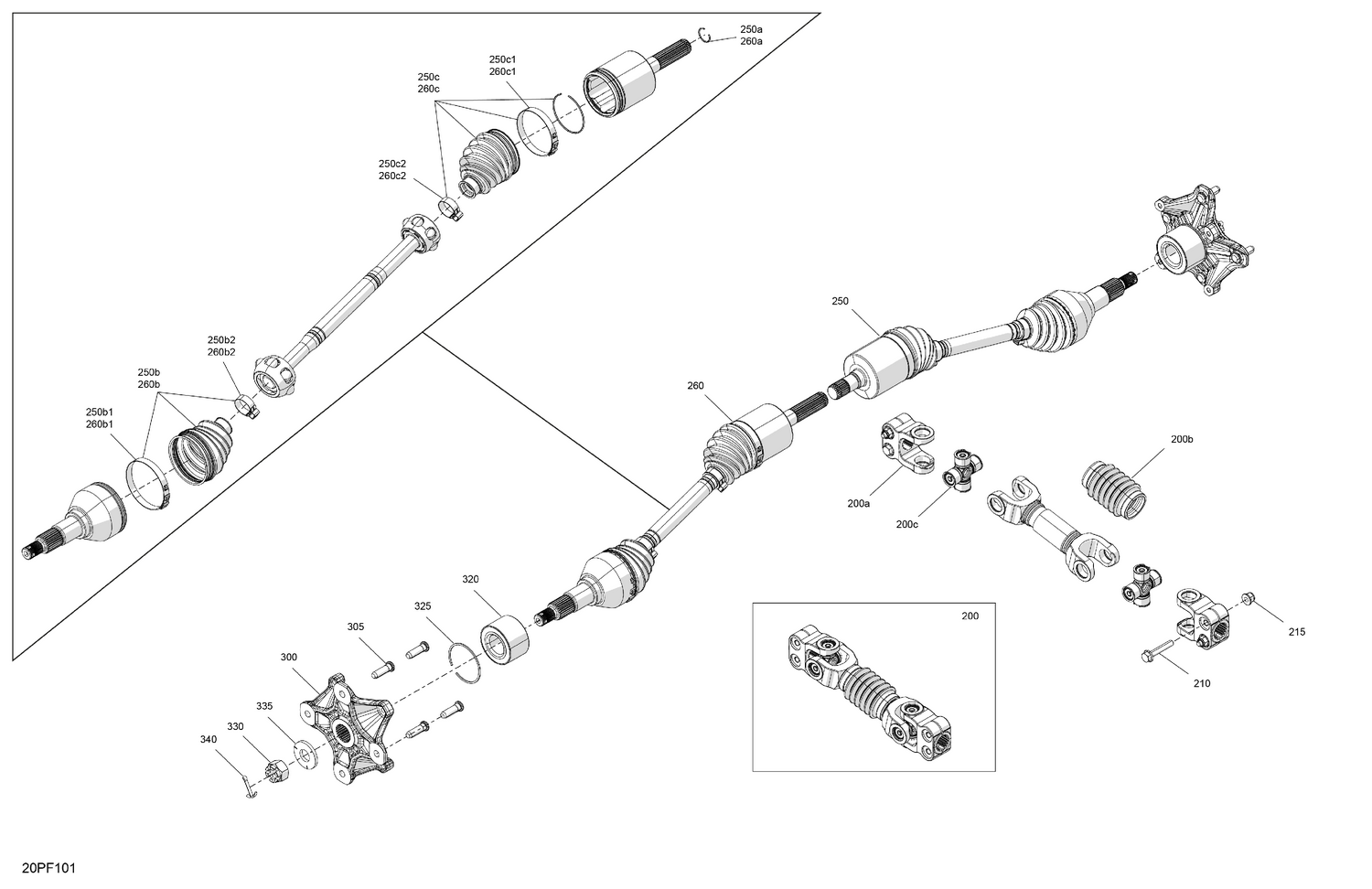 04- Drive - Front - Common Parts
