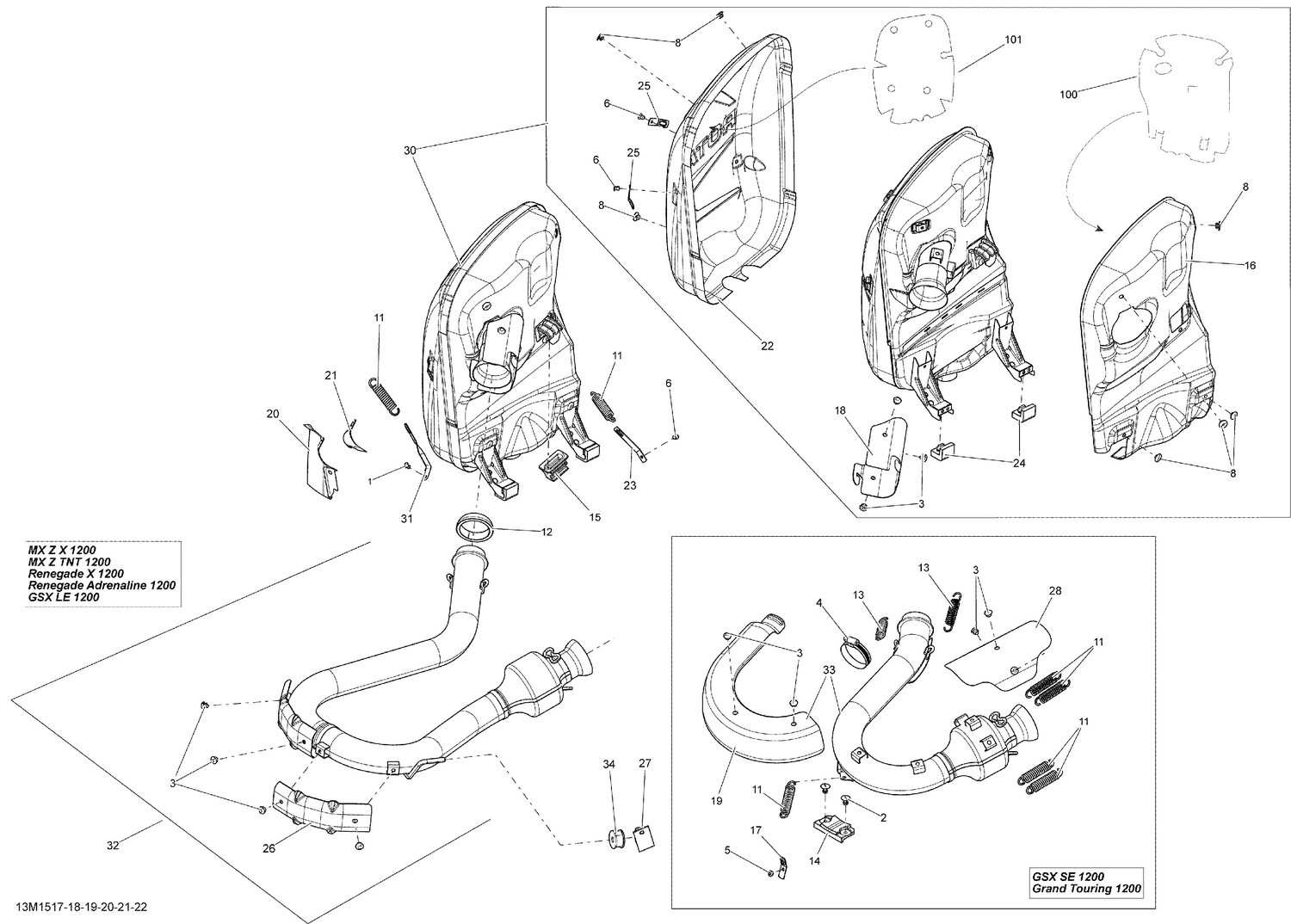 01- Exhaust System _13M1518