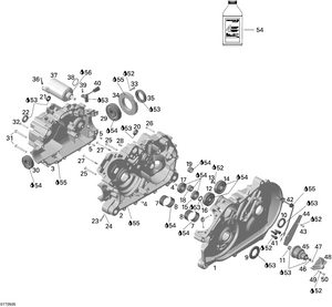01- Crankcase Schematic