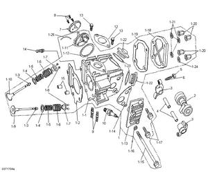 01- Cylinder Head And Intake Manifold Schematic