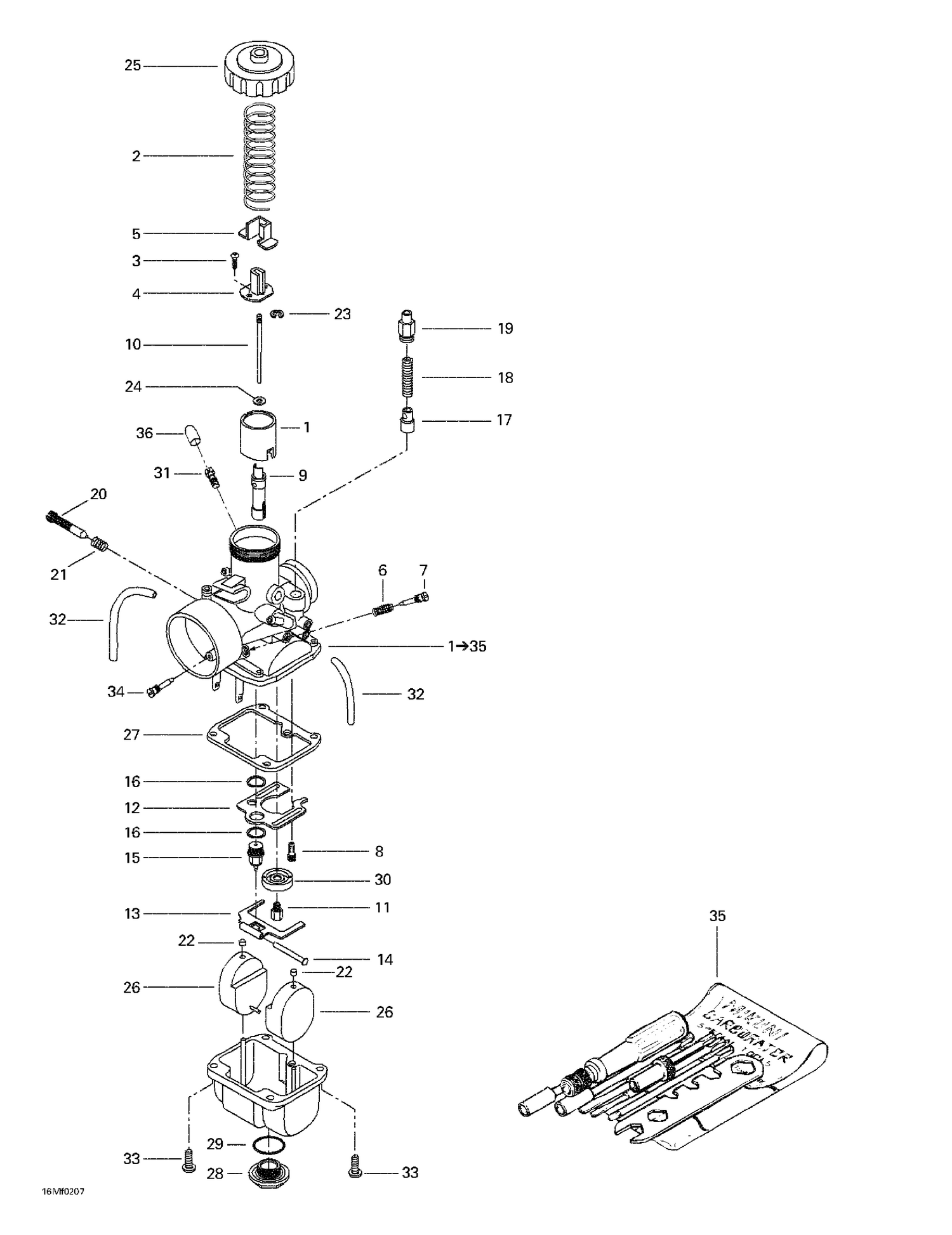 Assembly diagram