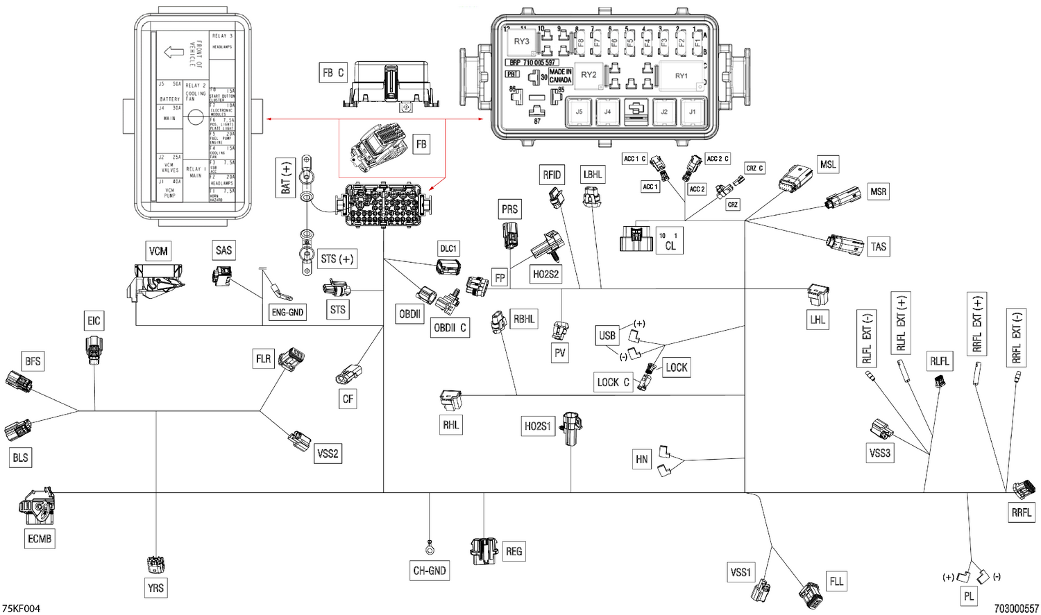 08- Electric - Main Harness - 710010216