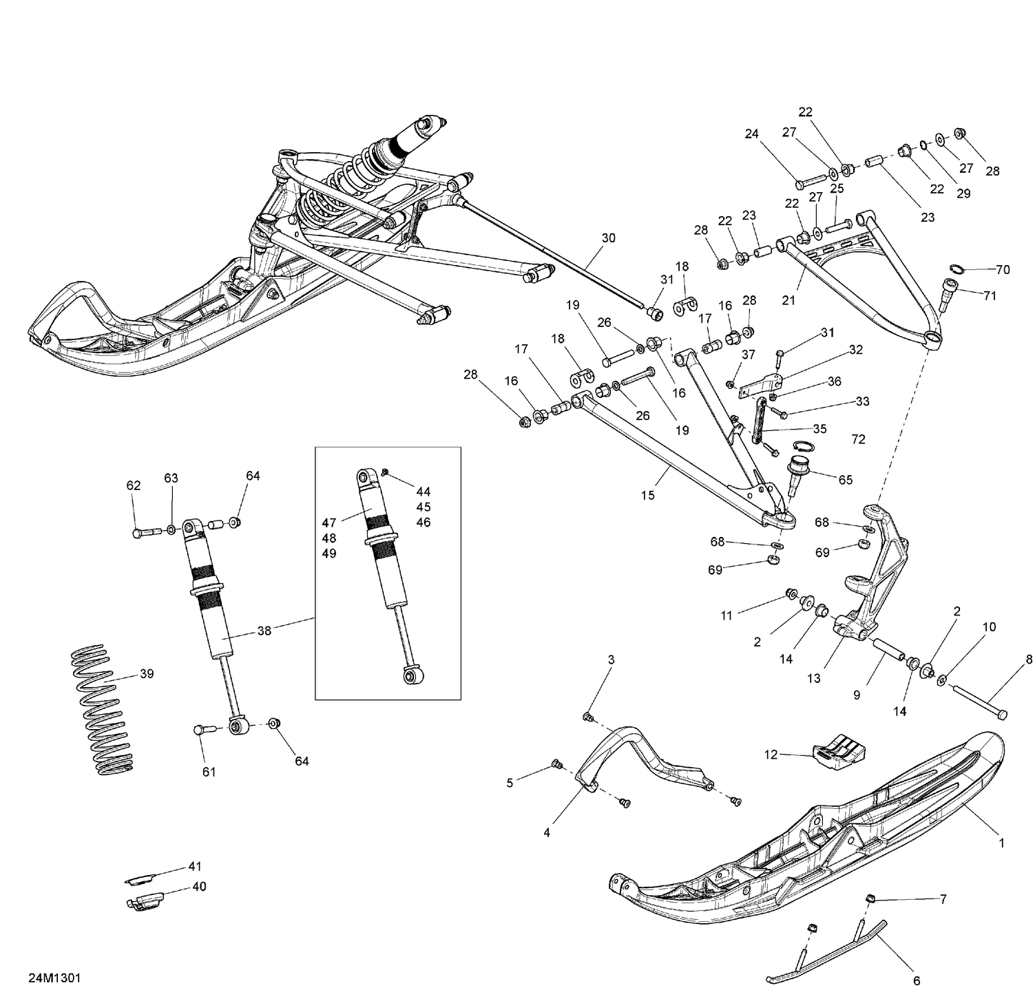 07- Front Suspension And Ski