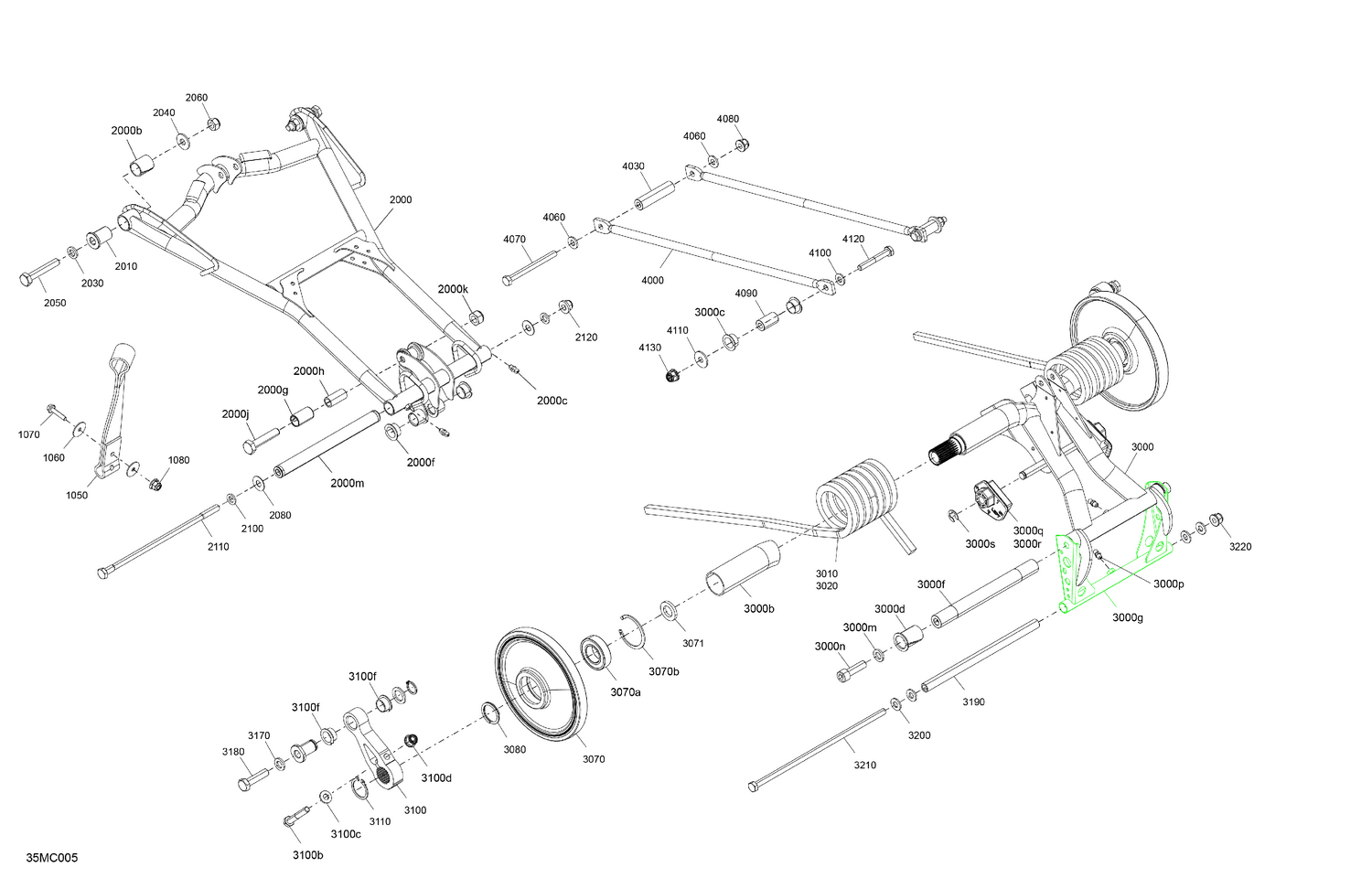 05- Suspension - Rear - Upper Section - HCE