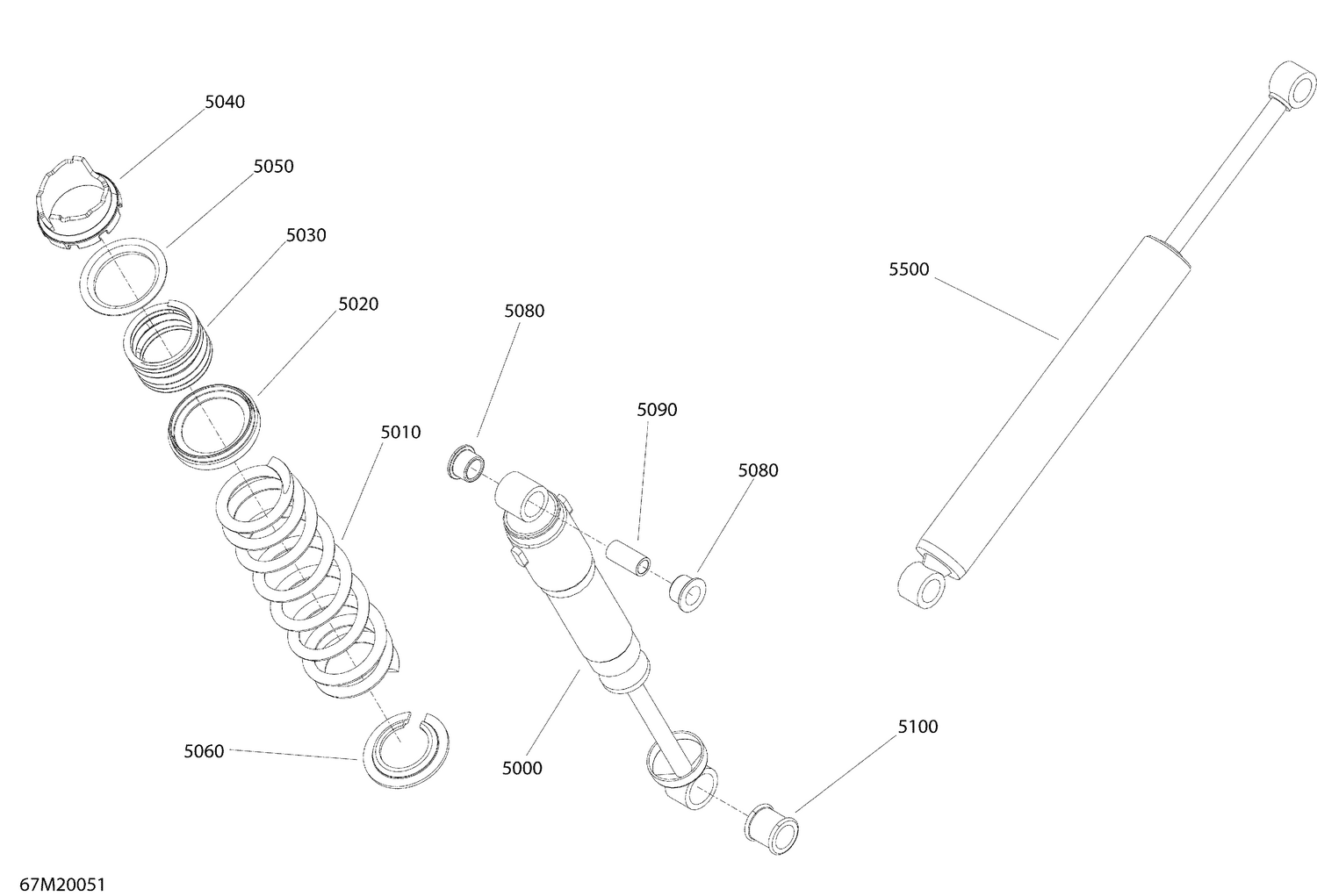 08- Suspension, Rear - Shocks - Adrenaline