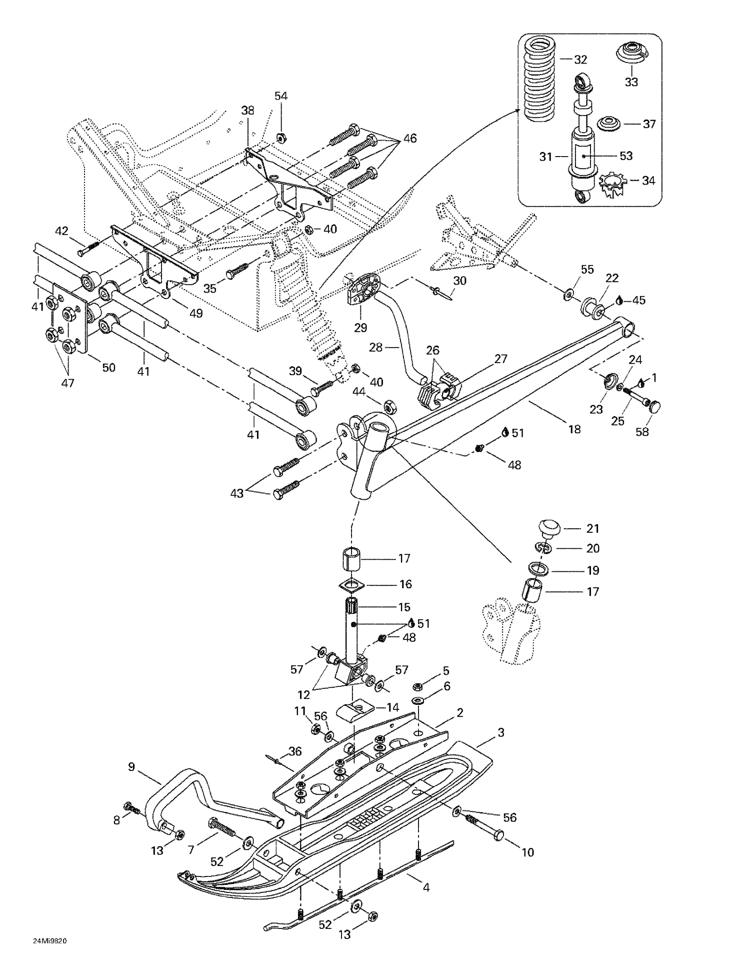 07- Front Suspension And Ski