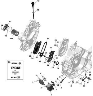 01- Rotax - Engine Lubrication Schematic
