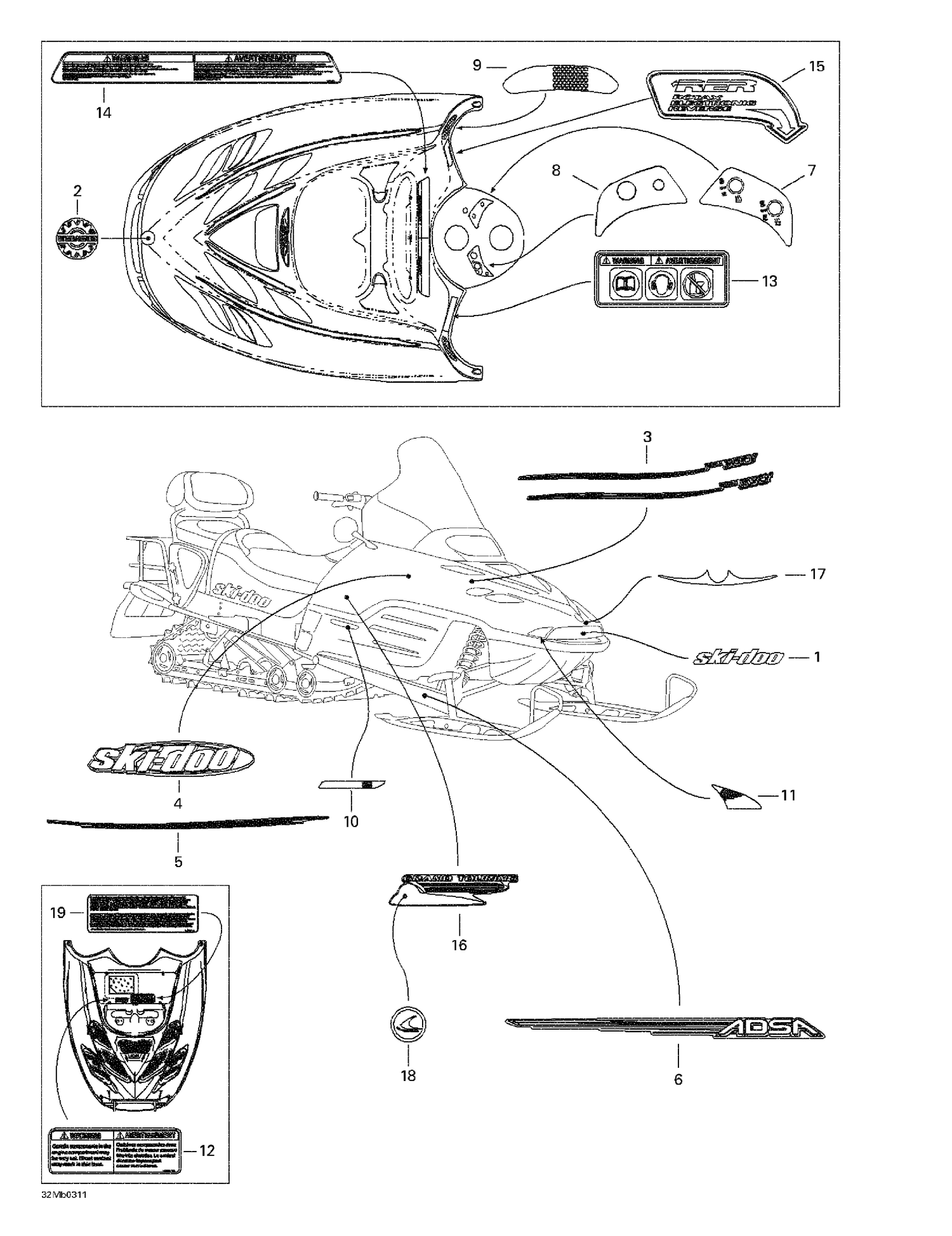Assembly diagram