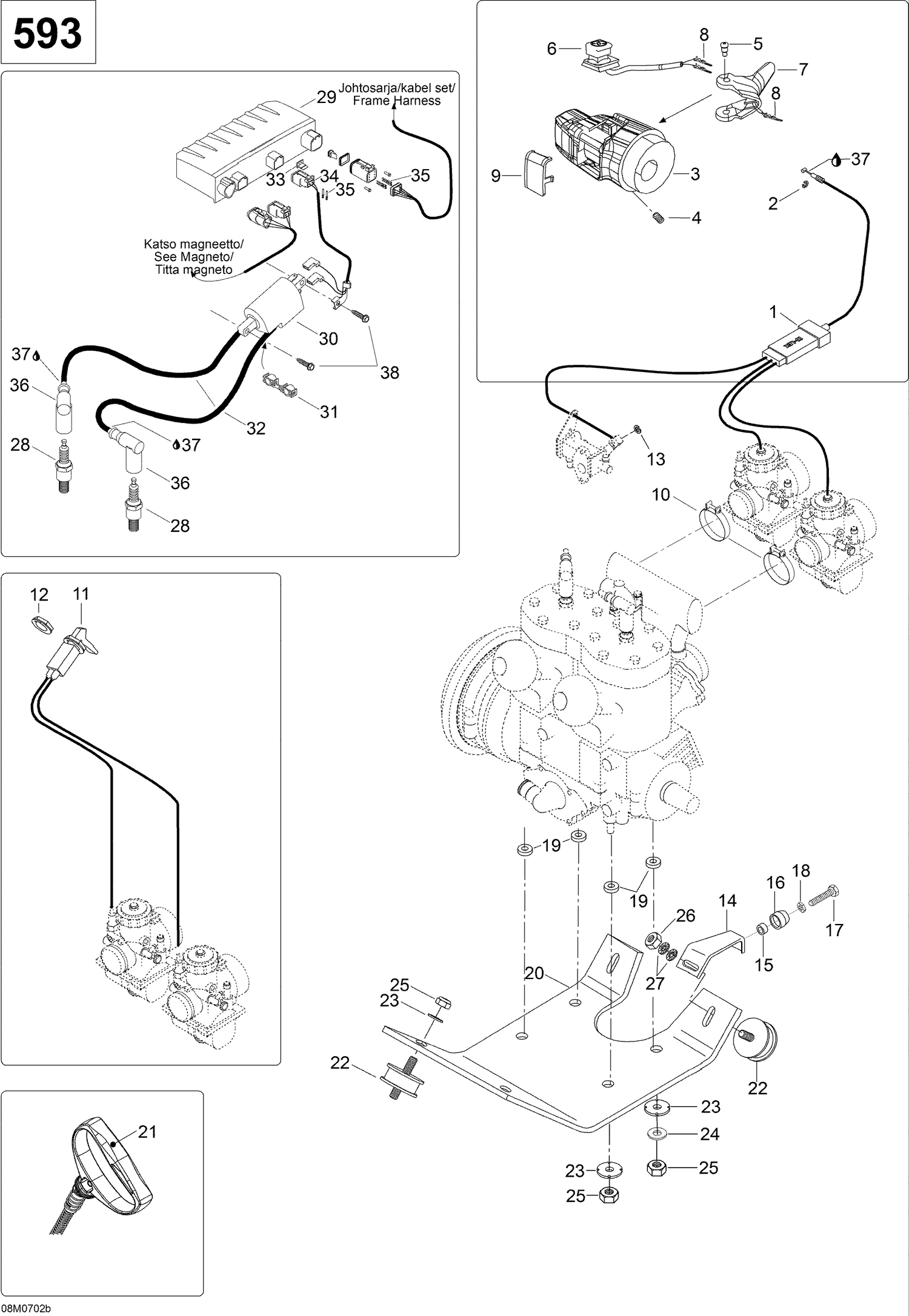 01- Engine And Engine Support 600