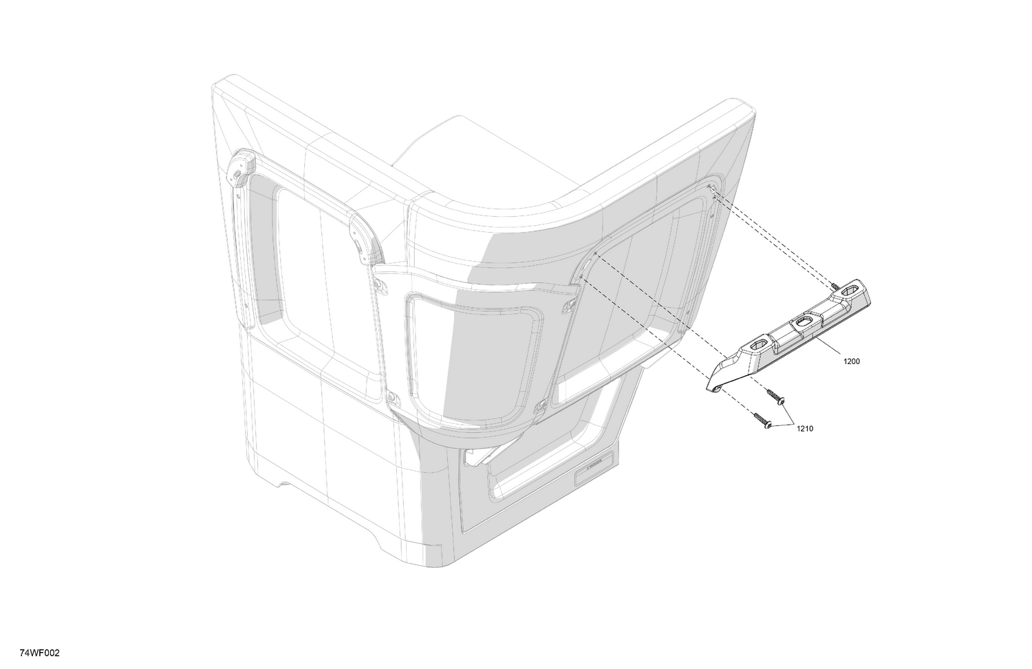 07- FURNITURE - LinQ Lite Holder For Corner Backrest