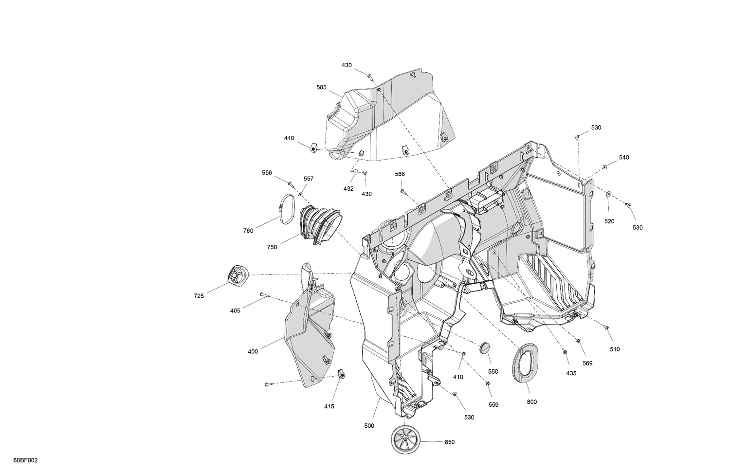 07- Cab Interior - Firewall