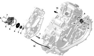 01- Rotax - Engine Cooling Schematic