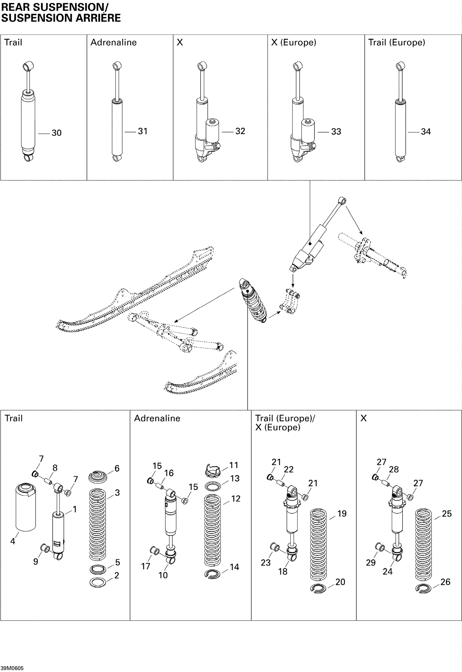 08- Rear Suspension Shocks 600